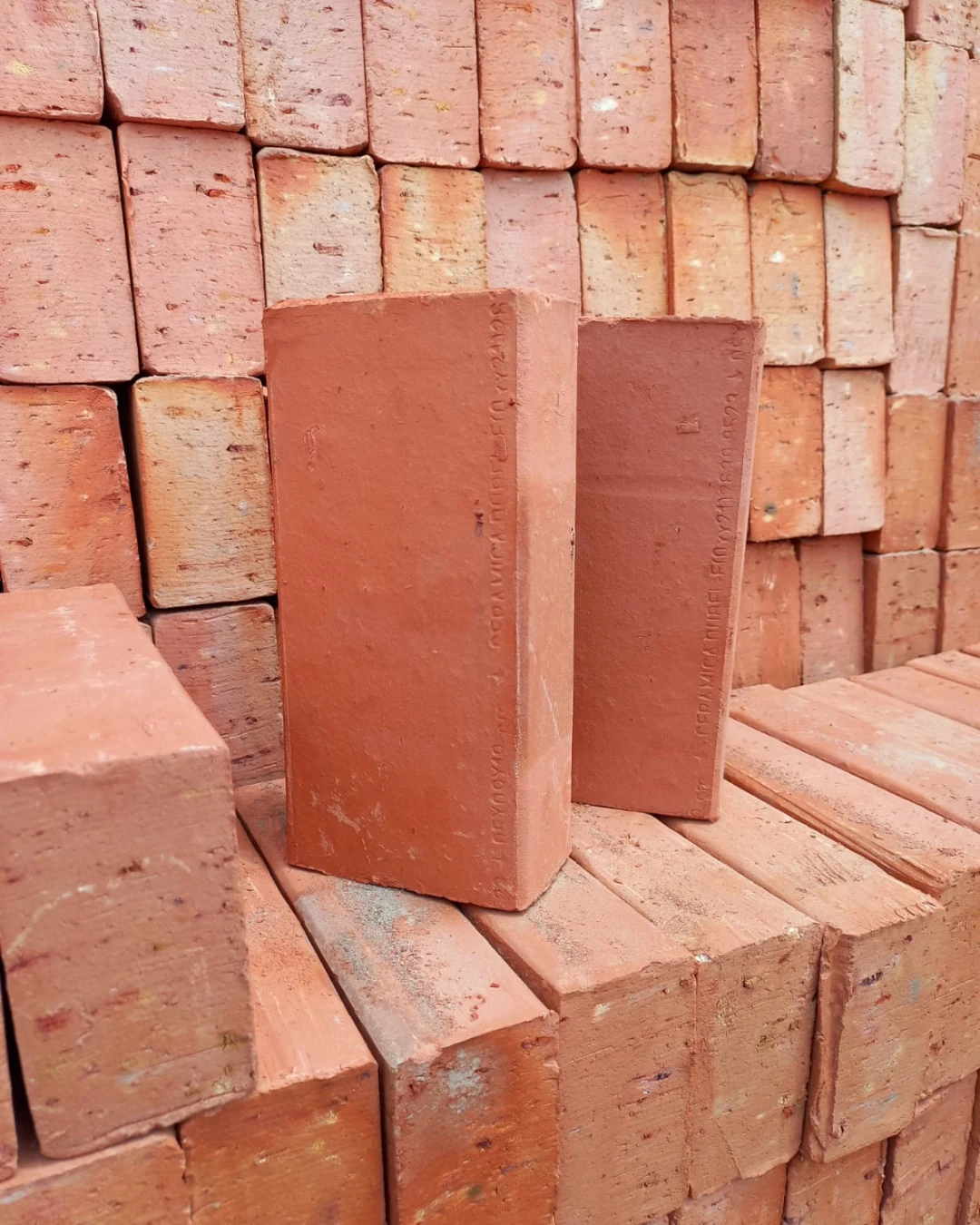 Tijolos cerâmicos — terracota